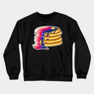 Cinthean Gay Pride Pancakes LGBT Crewneck Sweatshirt